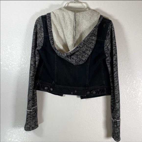 Free People Denim & Knit Jacket - Picture 4 of 10